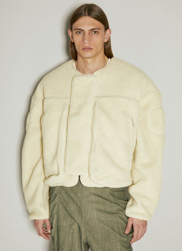 Entire Studios Fuffy Fleece Jacket Beige ent0153008
