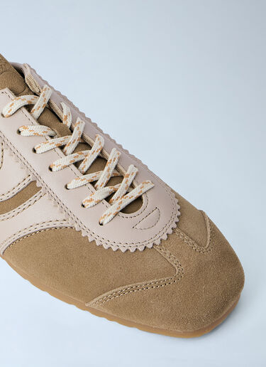 Dries Van Noten スエードトリムスニーカー ベージュ dvn0263027