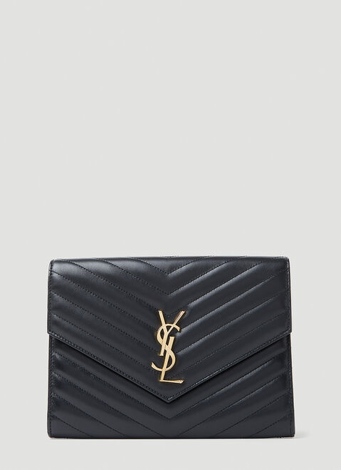 Rains Envelope Logo Clutch Grey rai0354020