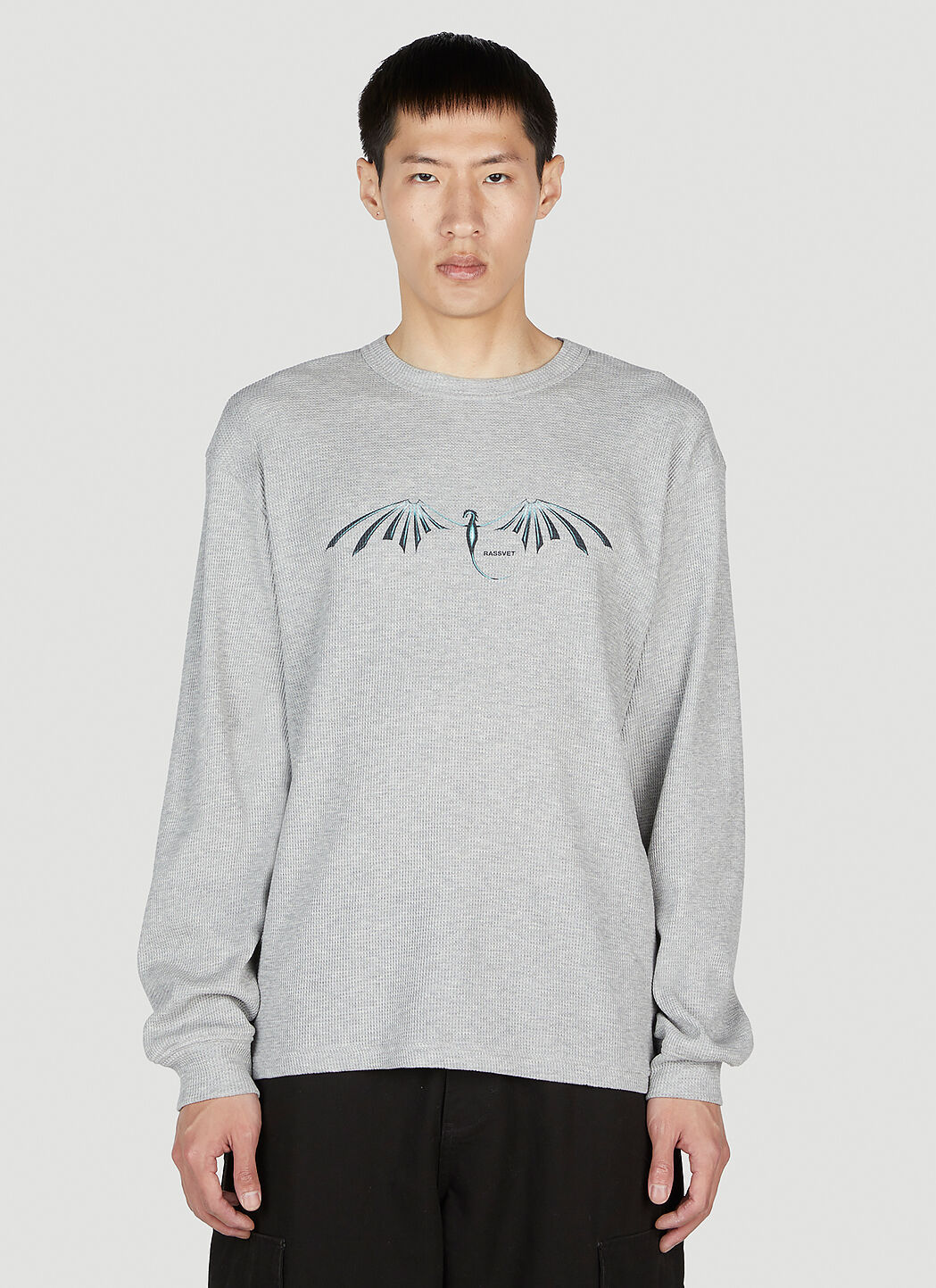 ICE & TECHNO Dragon Sweater 灰色 int0154001