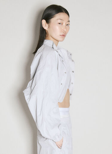 Bolero Track Jacket Alexander Wang Bolero Track Jacket Grey awg0255017