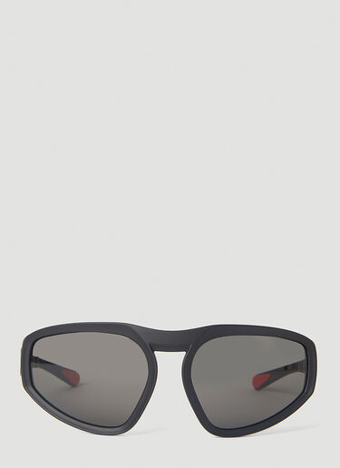 Moncler Pentagra Geometric Sunglasses Black mon0351005