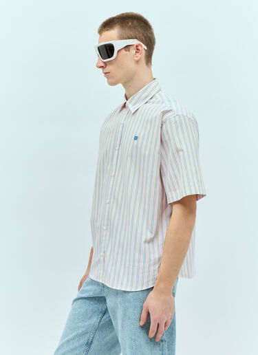 Acne Studios 条纹系扣衬衫 粉色 acn0155011