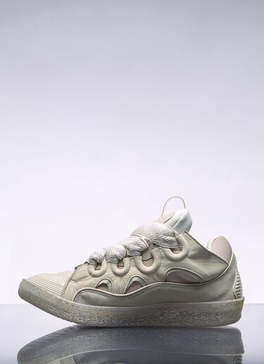 Lanvin Curb Sneakers Cream lnv0158004