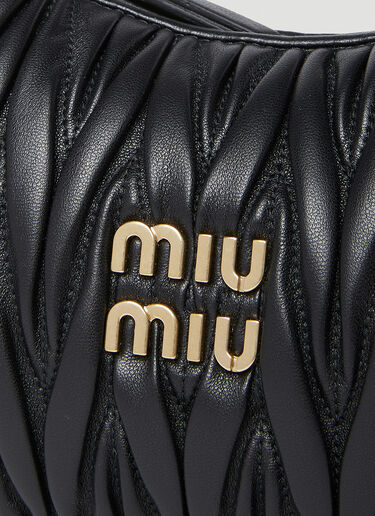 Miu Miu ワンダーホーボーバッグ ブラック miu0254054