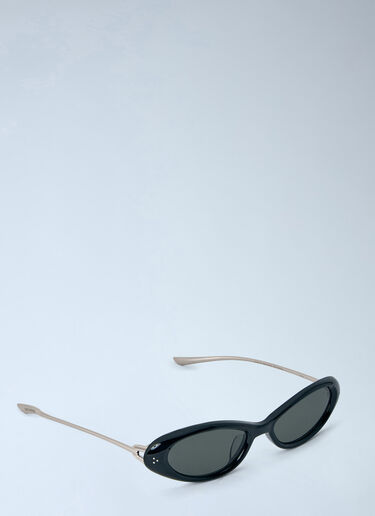 LN-CC® - Gentle Monster: Ora 01 Oval Sunglasses - Black Gentle Monster Ora 01 Oval Sunglasses Black gtm0366012