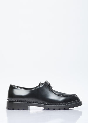 Saint Laurent Ponyhair Leather Loafers Black sla0156020