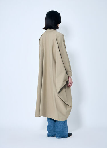 The Row Aralia Trench Coat Beige row0259001