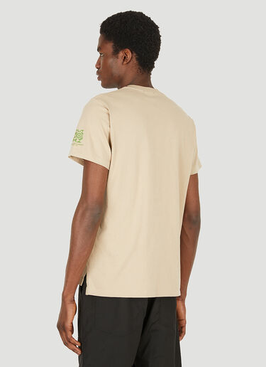 Engineered Garments 슬로건 크로스 크루넥 티셔츠 베이지 egg0148022