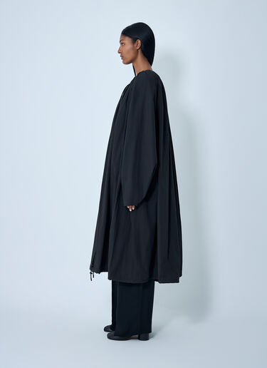 Gathered Parachute Coat TOTEME Gathered Parachute Coat Black tot0262024