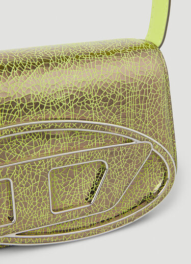 Diesel 1DR Cracked Shoulder Bag Green dsl0251028