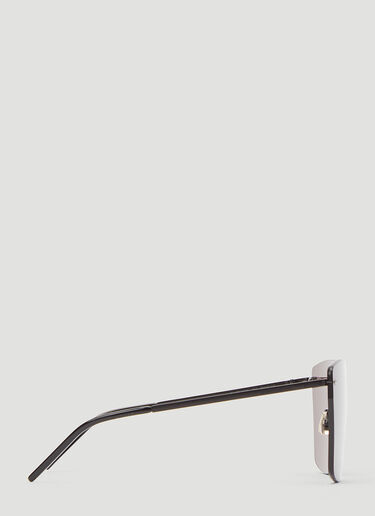 Saint Laurent Shield Sunglasses Grey sla0244050