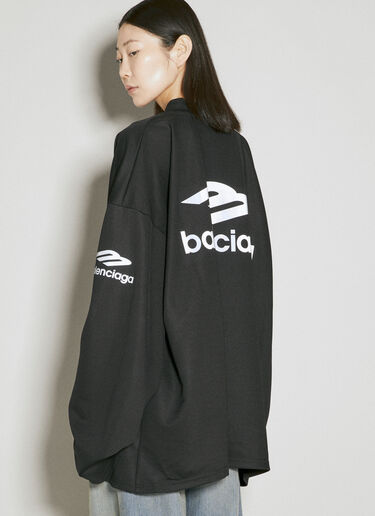 Balenciaga 3B Sports Icon 滑雪 T 恤 黑色 bal0255104
