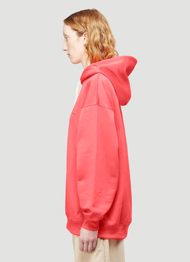 Acne Studios Oversized Hooded Sweatshirt Pink acn0243015