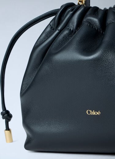 Chloé Mini Icons Chain Shoulder Bag Black chl0263103