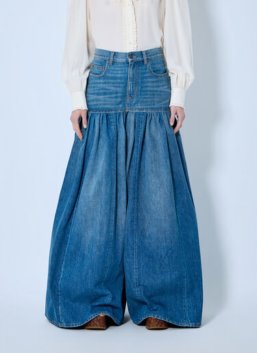 LN-CC® - Chloé: High-Rise Balloon Jeans - Blue Chloé High-Rise Balloon Jeans Blue chl0265019