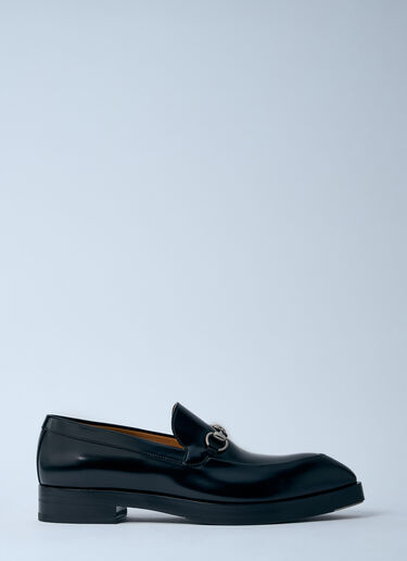 Gucci Moccasins With Clamp Black guc0160012