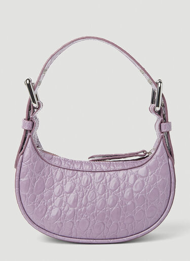 BY FAR Mini Soho Shoulder Bag Purple byf0251014