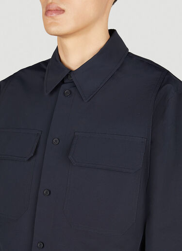 Helmut Lang Utility Shirt Dark Blue hlm0151006