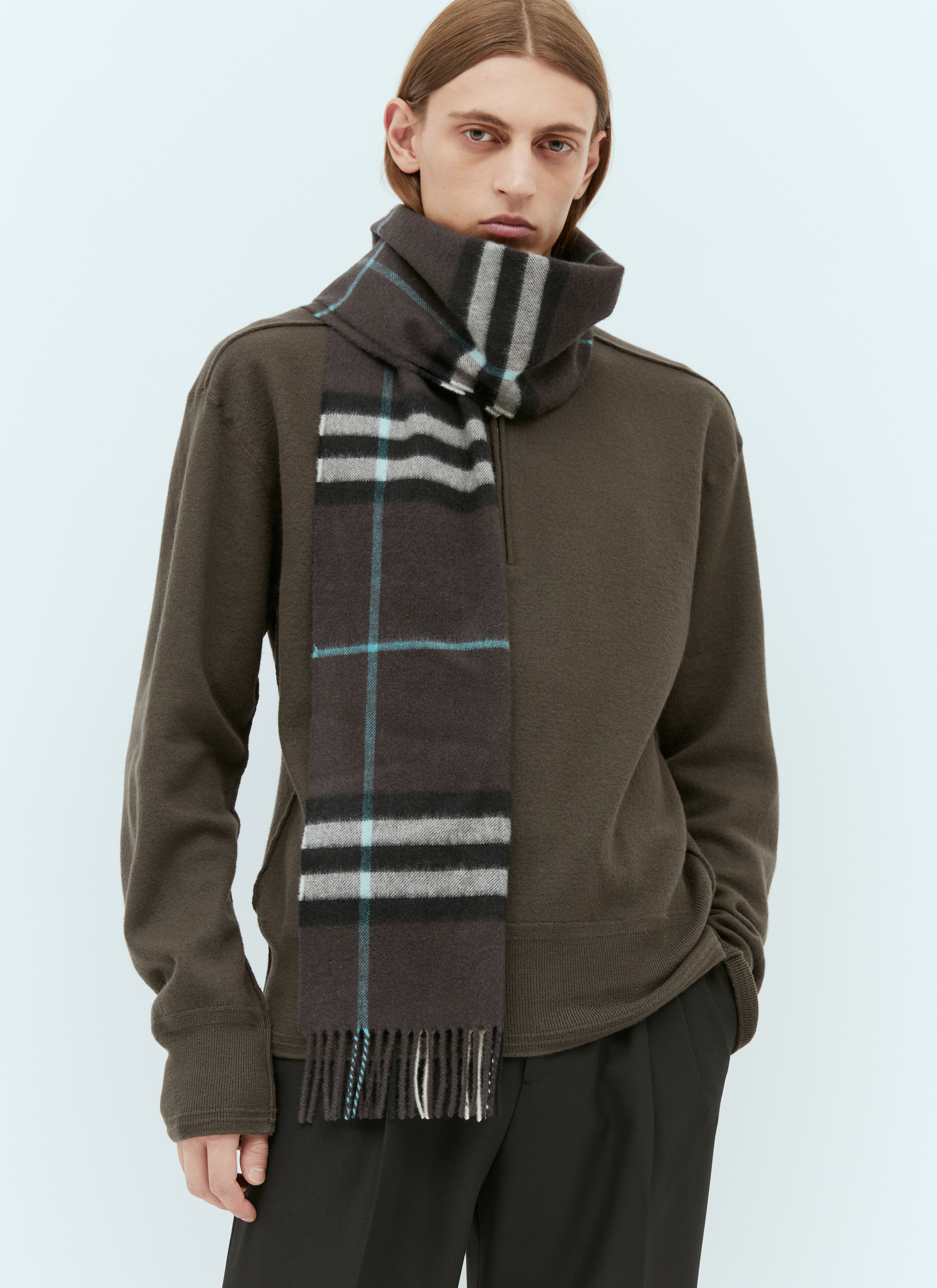 Burberry cashmere scarf mens outlet
