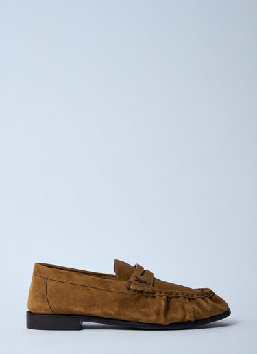 Saint Laurent Le Loafer Supple Brown sla0260030