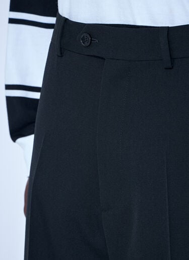LN-CC® - Balenciaga: Large Tailored Pants - Black Balenciaga Large Tailored Pants Black bal0165010