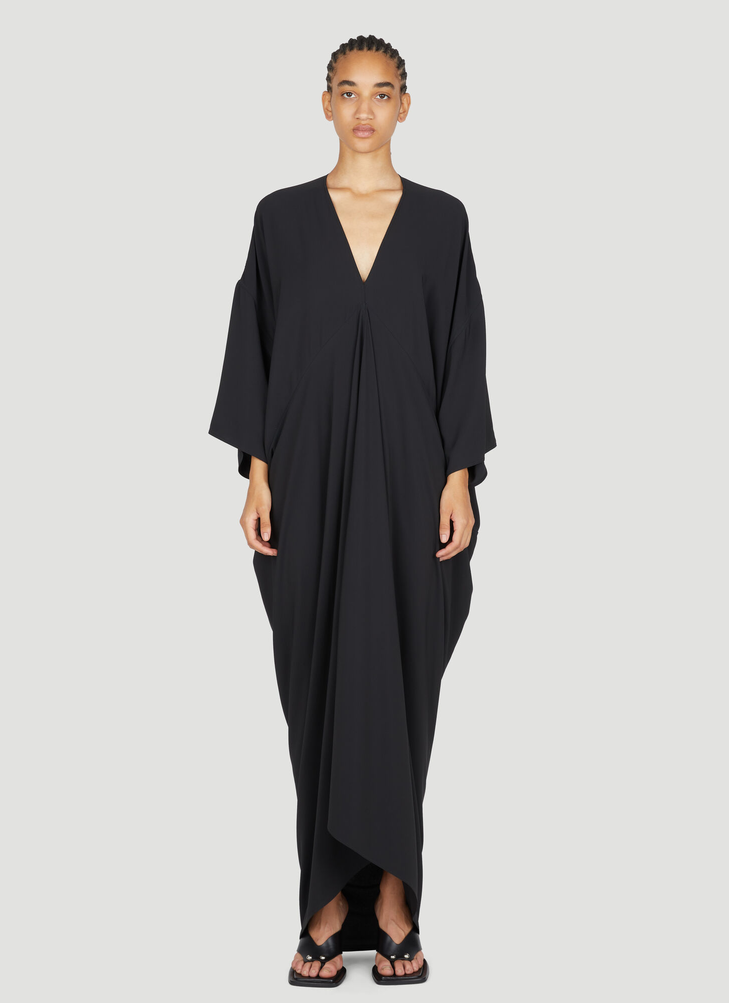 RICK OWENS TOMMYKITE DRAPED GOWN