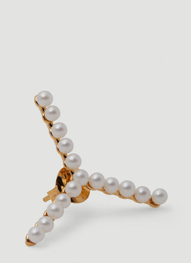 Faux Pearl Mini Y Earrings Y/Project Faux Pearl Mini Y Earrings White ypr0249026
