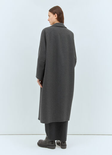 Max Mara Oversized Wool-And-Cashmere Coat Grey max0258030