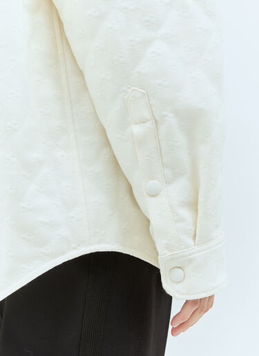 GG Padded Overshirt Gucci GG Padded Overshirt Off white guc0257023