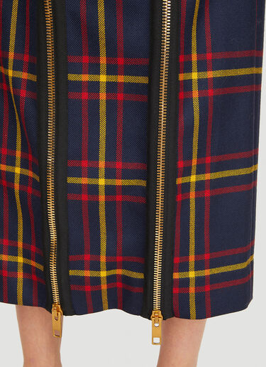 Gucci 타탄 스커트 블루 guc0251032