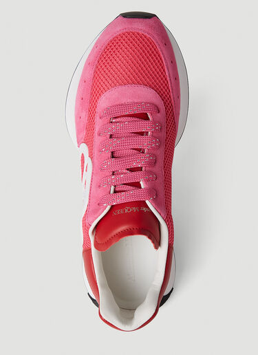 Alexander McQueen Sprint Runner Sneakers Pink amq0251050