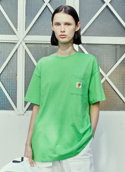 Alexander Wang ロゴパッチTシャツ Grey awg0255023