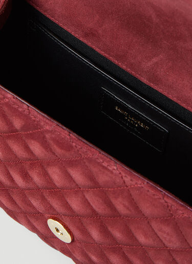 Saint Laurent Envelope Medium Shoulder Bag Red sla0247180