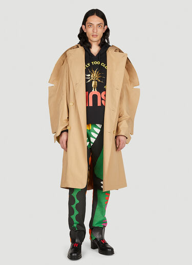 Walter Van Beirendonck 선 후드 스웨트셔츠 블랙 wlt0152012