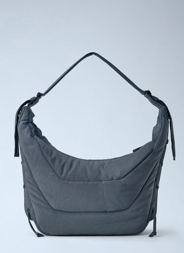 LN-CC® - Lemaire: Large Soft Game Bag - Grey Lemaire Large Soft Game Bag Grey lem0166034