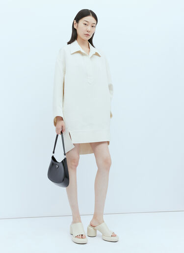 KHAITE Kal ミディ丈ドレス ベージュ kha0253007
