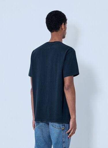 Gallery Dept. Logo Print Cotton T-shirt Black gdp0163006