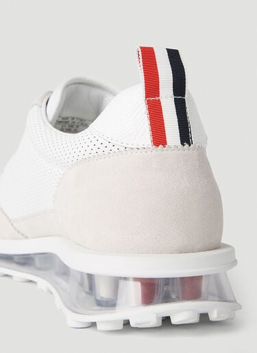 Tech Runner Sneakers Thom Browne Tech Runner Sneakers White thb0151043