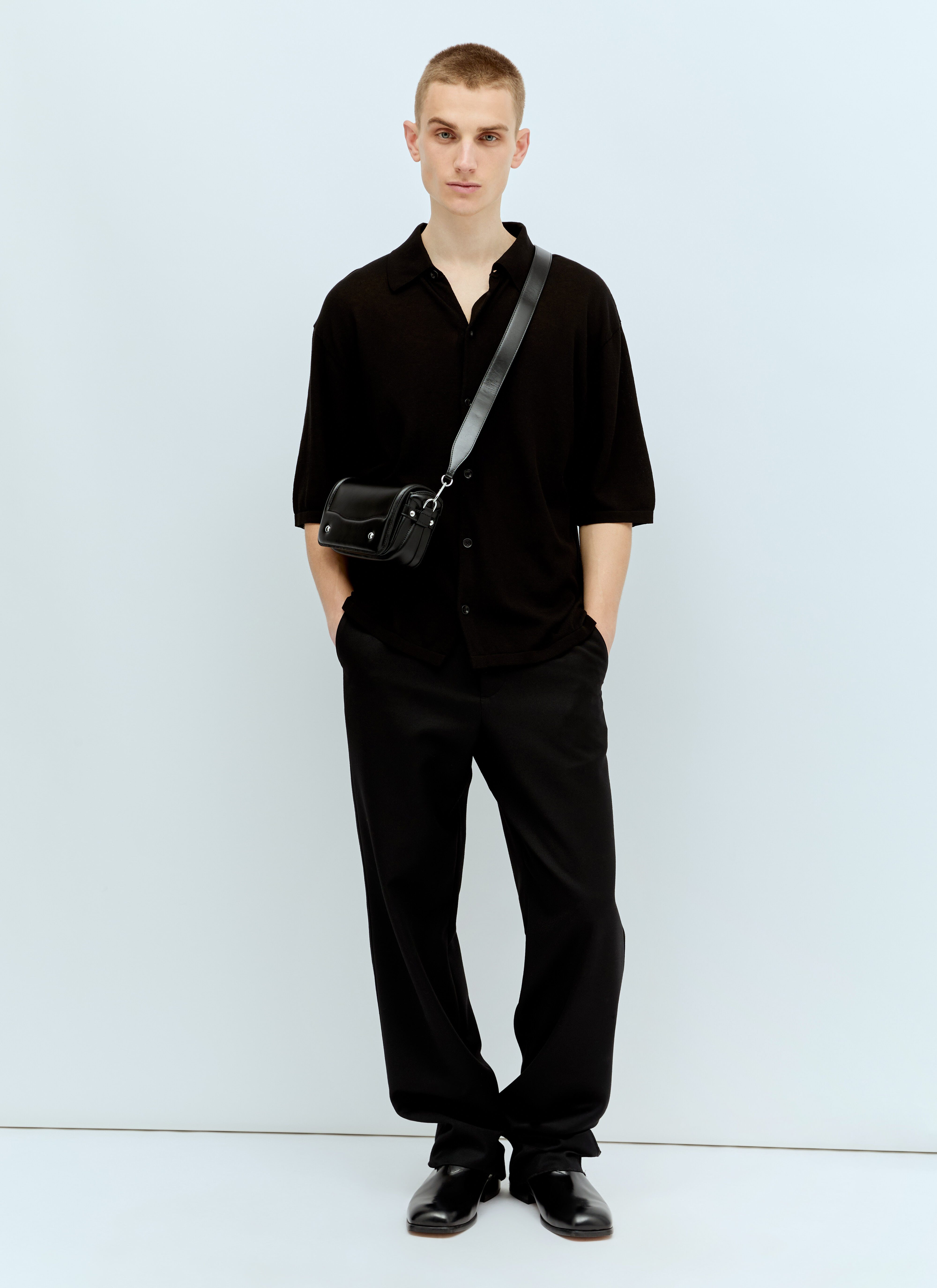 Lemaire Mini Ransel Crossbody Bag en Black pour homme | LN-CC®
