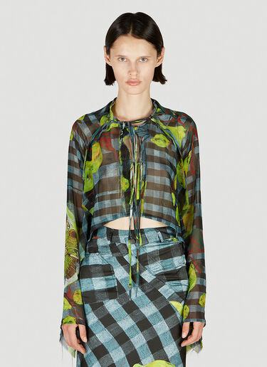 Deconstructed Top Ottolinger Deconstructed Top Black ott0251010