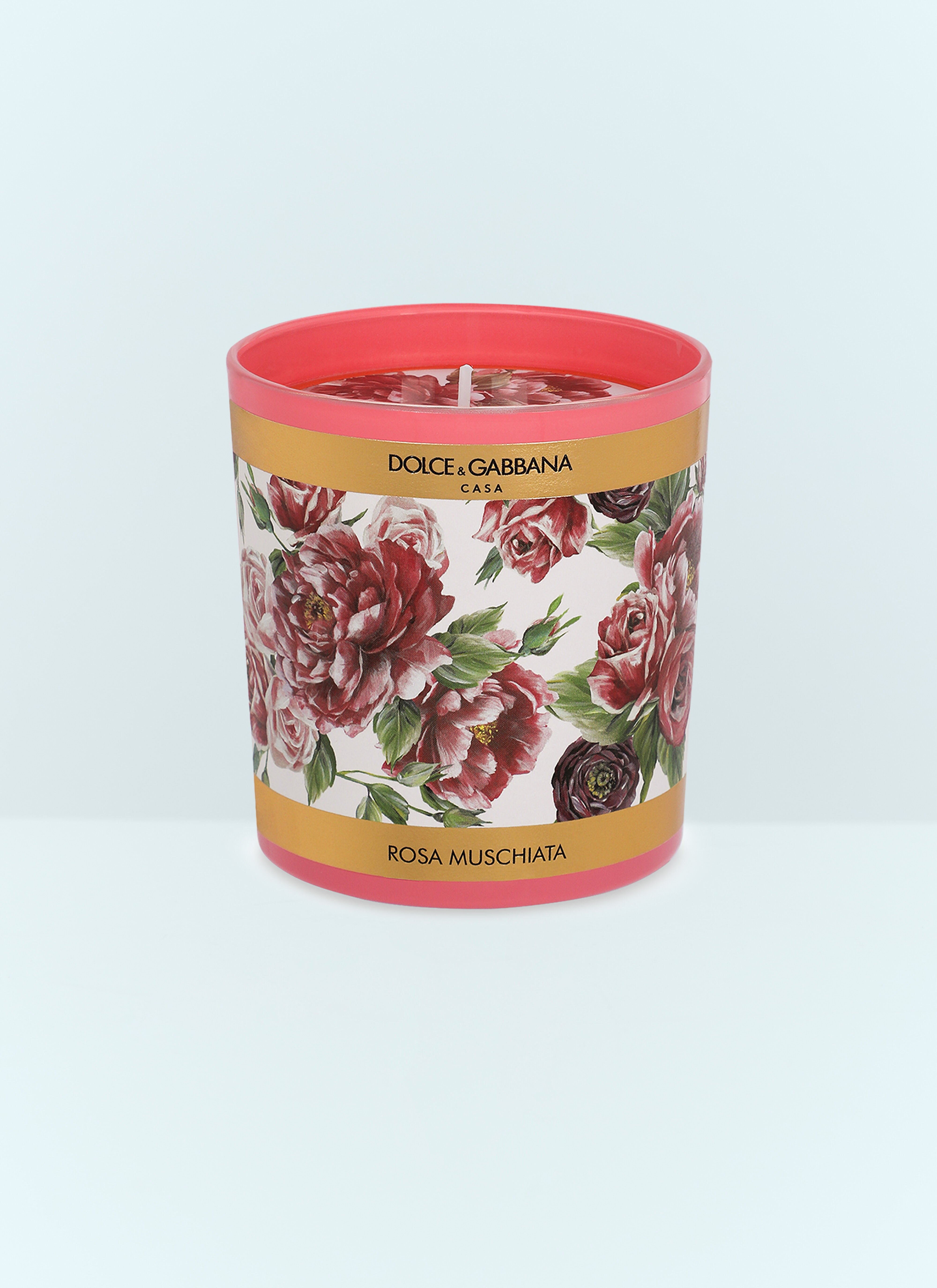 Dolce & Gabbana Casa Musk Rose Scented Candle Blue wps0691218