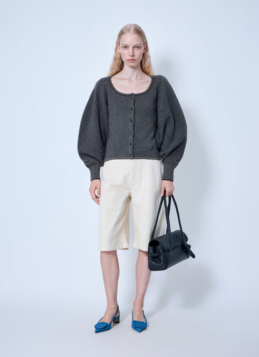 Jacquemus Le De-Nîmes Large Shorts Beige jac0266026