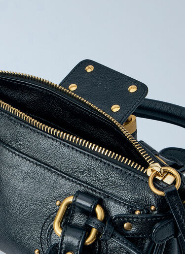 Chloé Small Paddington Chain Shoulder Bag Black chl0264048
