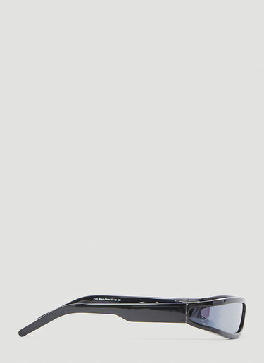 Fog Sunglasses Rick Owens Fog Sunglasses Black ris0353006