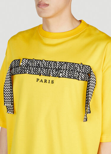 Lanvin Curb Lace T-Shirt Yellow lnv0153011