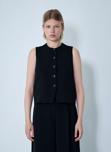 Max Mara Denver Waistcoat Black max0261017