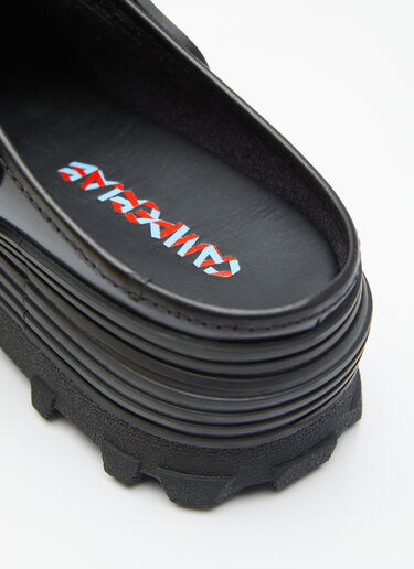 Camperlab Traktori 皮革屐鞋 黑色 cmp0331015