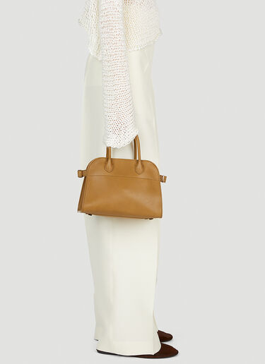 The Row Soft Margaux 10 Handbag Brown row0253014