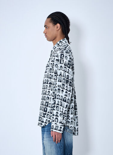Martine Rose Printed Shirt White mtr0159012